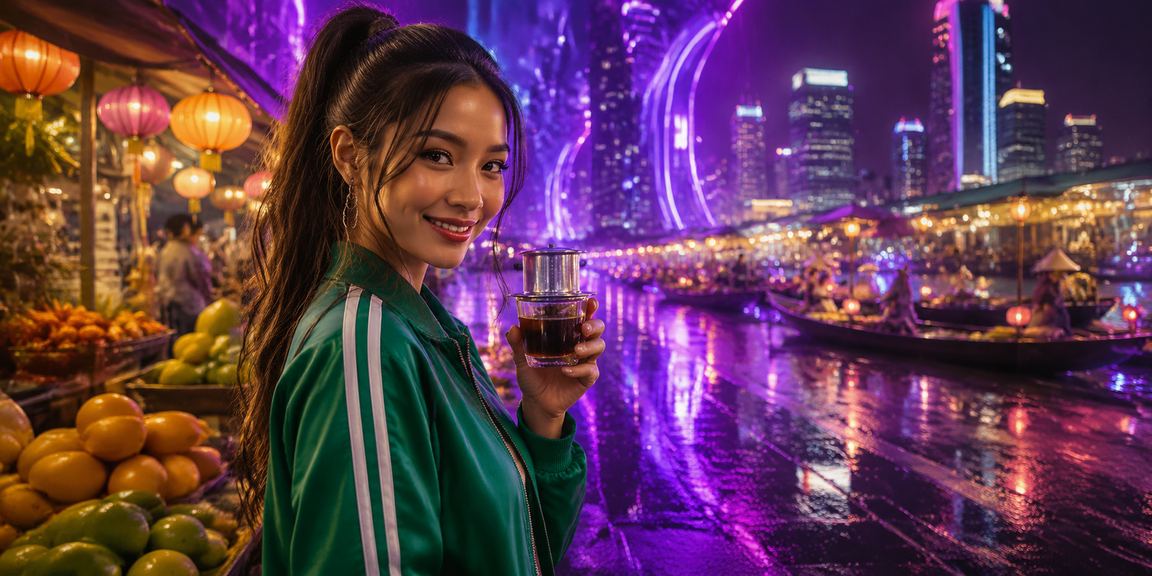 Không gian cà phê miền Tây gợi thói quen đọc kèo thể thao trên điện thoại